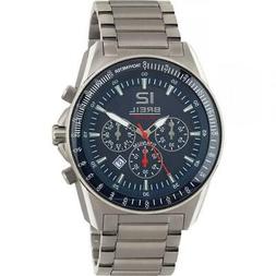 O Solare Uomo Breil Titanium Tw1659 Chrono Titanio Blu Sub 1