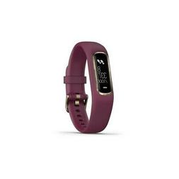 O Sportivo Garmin V&iacute;vosmart&reg; 4 S/m Celeste/argento