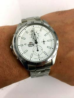 O Orient Sporty Chronograph Vintage 41mm Acciaio Tt0x003w Uo