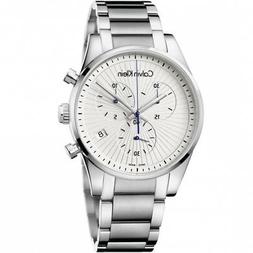 O Steadfast Watch K8s27146 Acciaio Uomo Cronografo Bianco