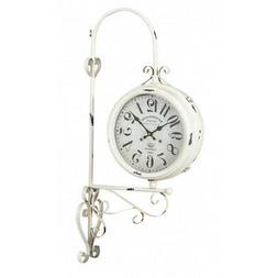 O Stile Stazione Ferroviaria Bifacciale Vintage Da Muro Retr