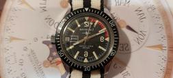 O Sub Lucerne 5 Atm. Tested Swiss Date Diver Watch Ref 50056