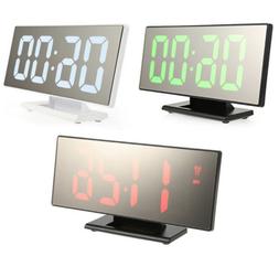 O Sveglia Digitale Lcd A Specchio Datario Da Tavolo Termomet