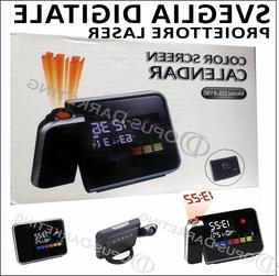 O Sveglia Luce Led Proiettore Proiezione Parete O Soffitto C