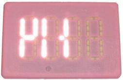 O Temperatura Parete Grandi Cifre Radiocontrollato Wifi Rosa