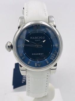 O Locman Toscano Ref595blw/770 Acciaio Pelle 33mm Scontatiss