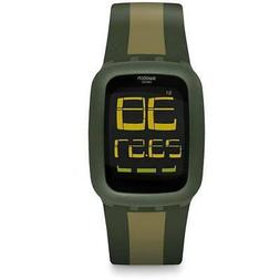 O Swatch Touch Olive & Light Green Surg101d Watch Digitale S