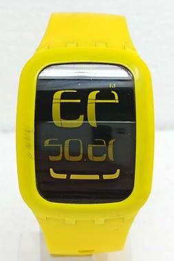 O Swatch Touch Yellow Digital Touch Watch Referenza Surj101 