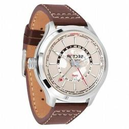 O Sector Traveller Dual Time Marrone - 46 Mm R3251504001
