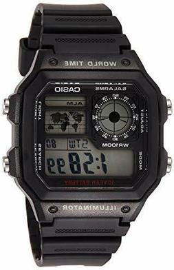 O Unisex Casio Classic World Timer Digitale Quadrante Grigio