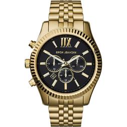 O Unisex Michael Kors Lexington Mk8286 Cronografo Nuovo - Ga