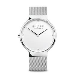 O Unisex Bering Max Ren&egrave; 15540-004 Cinturino Maglia Milano