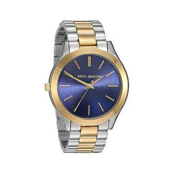 O Unisex Michael Kors Mk3479 Acciaio Bicolore Silver E Oro B