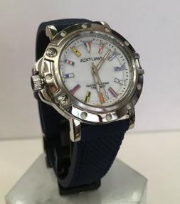 O Nautica Unisex Silicone Blu Con Bandiere