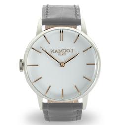 O Uomo 1960 In Acciaio Grigio Locman - 0251v0800whrgpa