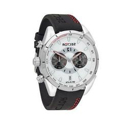 O Uomo Sector 330 R3271794017 Chrono Pelle Nero Vetro Zaffir