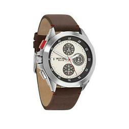O Uomo Sector 720 R3271687019 Chrono Vera Pelle Marrone Sub 