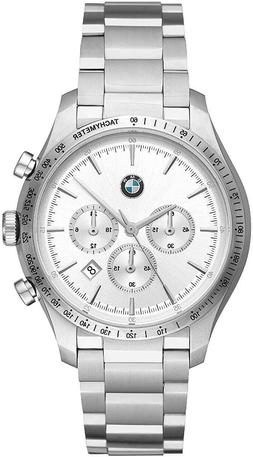 O Uomo Bmw Bmw8000 Chrono Bracciale Acciaio Silver Super Sco