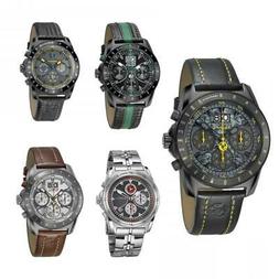 O Uomo Breil Abarth Chrono Vera Pelle Nero Acciaio Sub 100mt