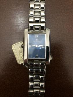 O Lorenz Uomo Acciaio Quadrante Blu E  Numeri Romani