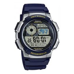 O Uomo Casio Ae-1000w-2a Digitale Gomma E Resina Silver Cint