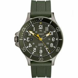 O Uomo Timex Allied Coastline Tw2r60800 Silicone Verde Sub 1
