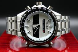 O Uomo Analogico Digitale Nautica-mare Crono-sveglia-data 2 