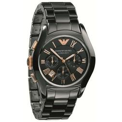 O Uomo Emporio Armani Ar1410 - 2 Anni Di Garanzia Nuovo Con 