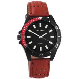 O Uomo Argento Polso Al Quarzo In Acciaio Analogico Nero Wat