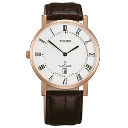 O Orient Uomo Automatico Analogico Da Polso Marrone Cinturin