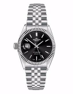 O Uomo Automatico Svizzero  Mondia Datejust  Ms-212-ss-03bk-