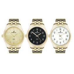 O Uomo Laurens Bracciale Acciaio Nero Bianco Gold Dorato 40m