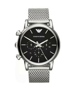 orologio uomo cronografo emporio armani ar1811 maglia