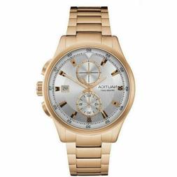 O Uomo Cronografo Nautica Nad23504g Nct19 Flag Acciaio Ros&egrave;