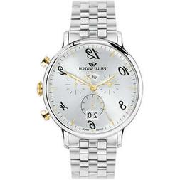 O Uomo Cronografo Philip Watch R8273695002 Truman Acciaio Si
