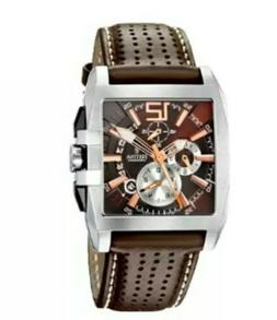 O Uomo Festina Cronografo Quartz Cassa Acciaio Quadrata Cint