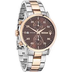 O Maserati Uomo Da Polso Epoca Cronografo In Acciaio Oro Ros