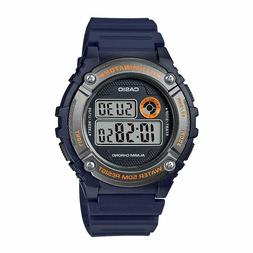 O Casio Uomo Digitale Youth W-216h-2b Resina E Gomma Blu