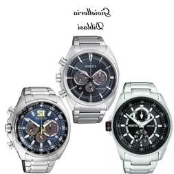 O Uomo Eco-drive Carica Solare Cronografo In Acciaio