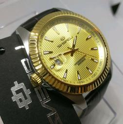 O Uomo Lorenz,elegante,stile Vintage,oro Acciaio,cinturino P