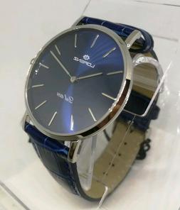 O Uomo Lorenz,elegante,vetro Zaffiro,cassa 38 Mm,slim,cintur