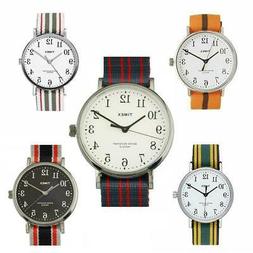 O Uomo Timex Fairfield Village Tessuto Colorato Indiglo 37mm