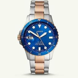 O Uomo Fossil Fb-01 Fs5654 Bracciale Acciaio Bicolor Ros&egrave; B