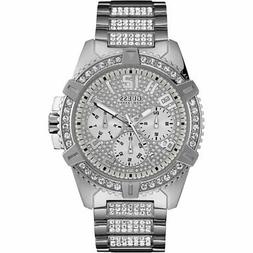 O Uomo Guess Frontier W0799g1 Multifunzione Bracciale Acciai