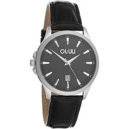 O Uomo Liu Jo Luxury Groove Tlj1078 Vera Pelle Nero Classico