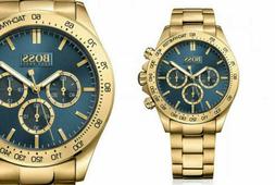 O Uomo Hugo Boss Hb15133402 Cronografo Nuovo Con 2 Anni Di G