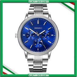 O Uomo In Acciaio Automatico Polso Vintage Quarzo Ragazzo Na