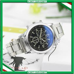 O Uomo In Acciaio Automatico Polso Vintage Quarzo Ragazzo Na