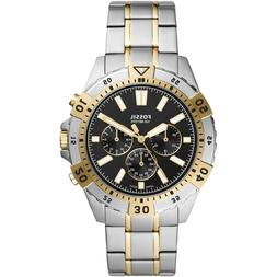 O Uomo In Acciaio Bicolore Fossil Garrett Fs5771