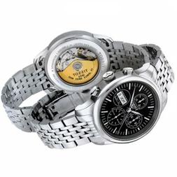 O Uomo Le Locle Chrono Automatico Tissot T41138751 Swiss Mad